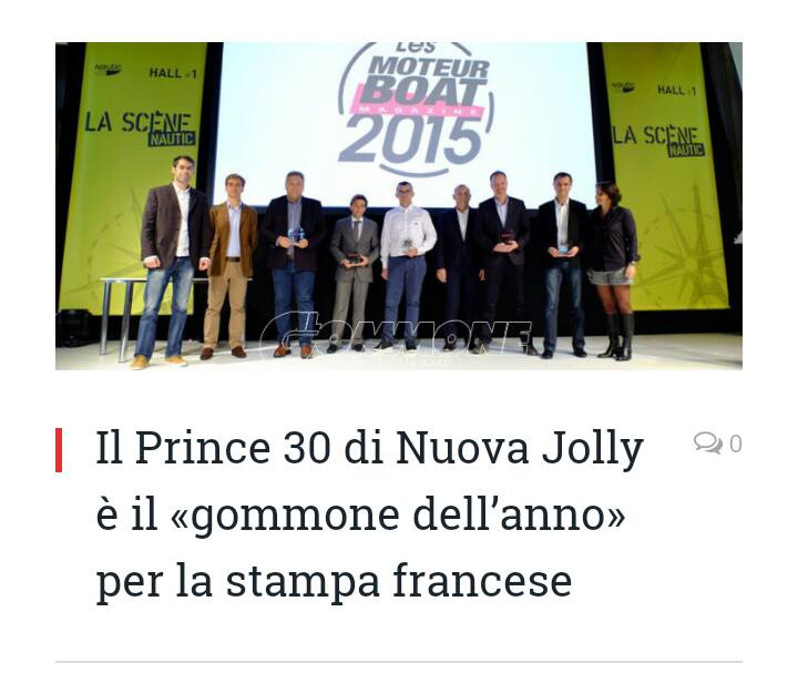 NJ Prince 30 wins award